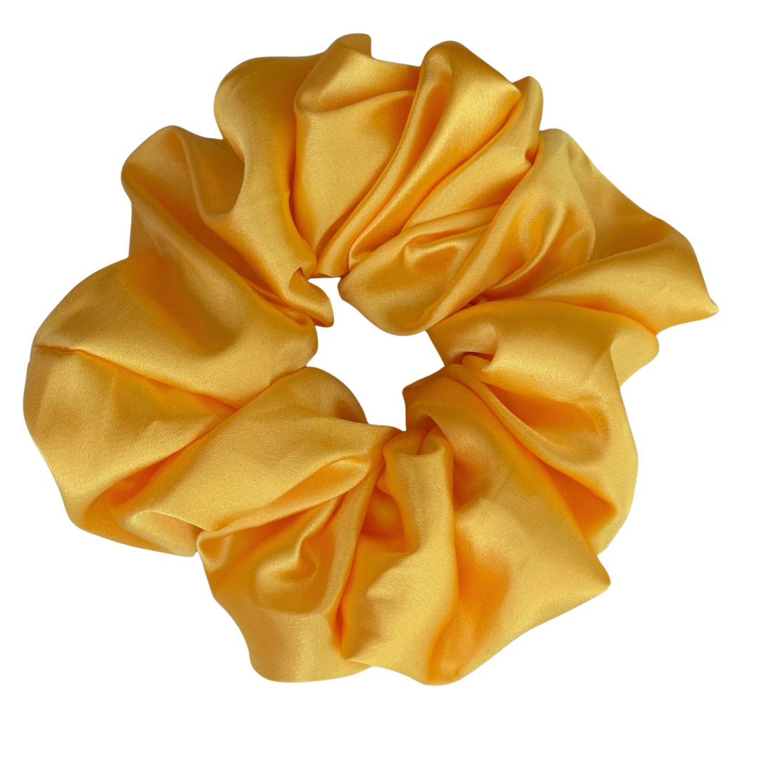 Yellow - Handmade Rubber Band/Scrunchie 160 main image 1